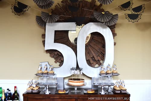 50th Birthday Party Decorations