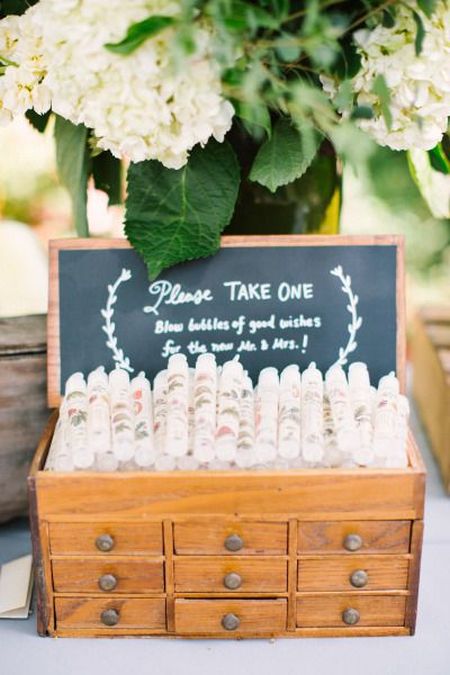 Wedding Favors Bubbles