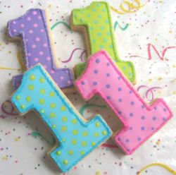 First Boy Birthday Cookies