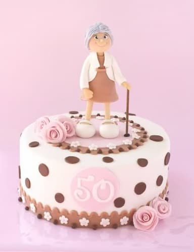 Grandma 50th Birthday Cake Idea