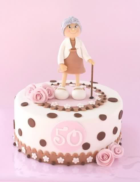 Grandma 50th Birthday Cake Idea