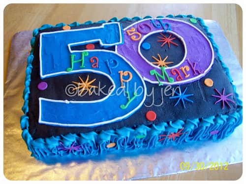 50th Birthday Cake