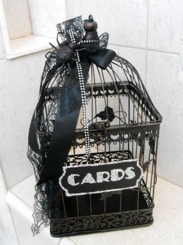 50th Birthday Bird Cage for Cards 50th Birthday Bird Cage for Cards