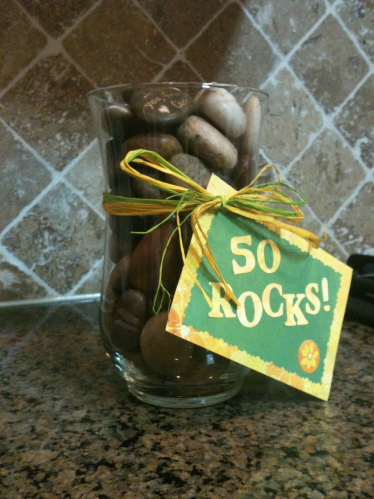 50 Rocks Gag Gift