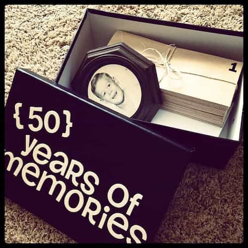 Memorable 50th Birthday Gift Idea
