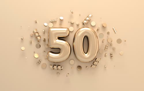 Golden 50th Birthday Golden 50th Birthday