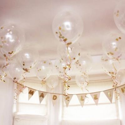 50th Birthday Party Decorations Confetti Balloons