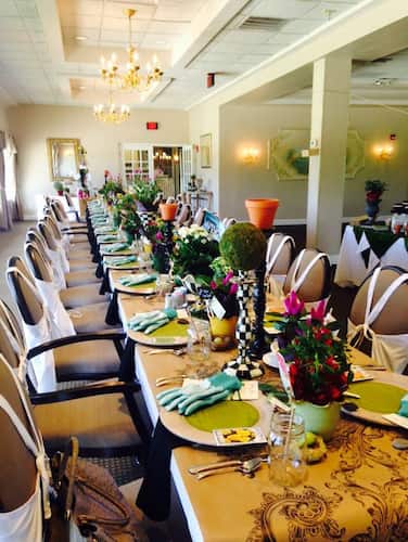 50th Birthday Party Garden Theme