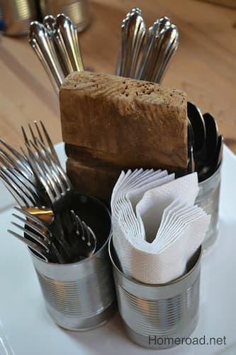 50th Birthday Party Supplies Serving Idea