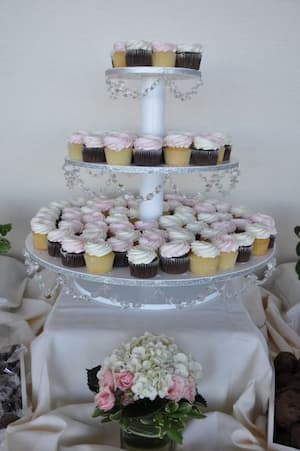 80th Birthday Cupcake Tower