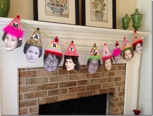 80th Birthday Decorations Photo Banner