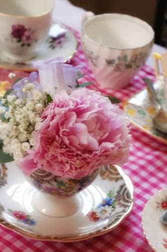 80th Birthday Decorations Teacup