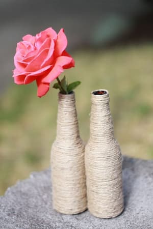 Bottle Vases for 80th Birthday Decorations