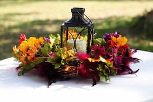 Lantern 80th Birthday Decoration
