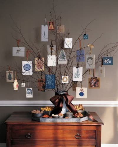 80th Birthday Card Tree