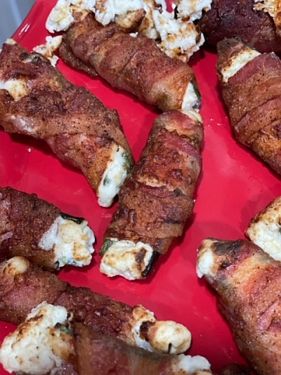 Air Fryer Party Food Jalapeno Poppers