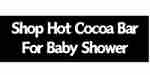 Warm up with a hot cocoa bar at your winter baby shower. Amazon Shop Baby Shower Hot Cocoa Bar