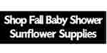 Amazon Shop Fall Baby Shower Sunflower Supplies