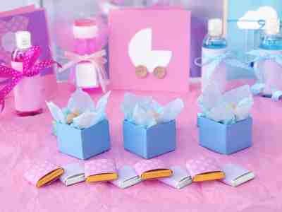 Get ready to thank guests with these Baby Shower Favors ideas:  Thank you for coming! Baby Shower FavorDisplay On Table