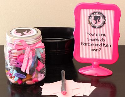Barbie Birthday Party Ideas Game