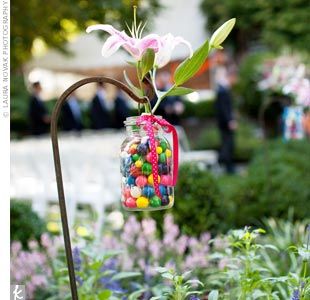 Bubblegum Wedding Favor Decor