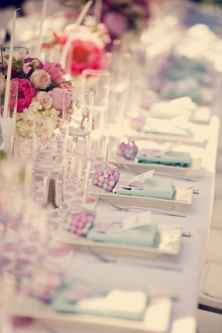 Sophisticated Bubblegum Wedding Favors