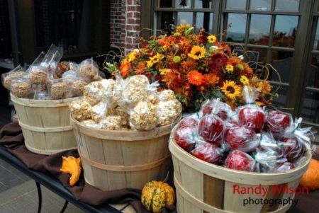 Casual Candy Apple Wedding Favor Idea