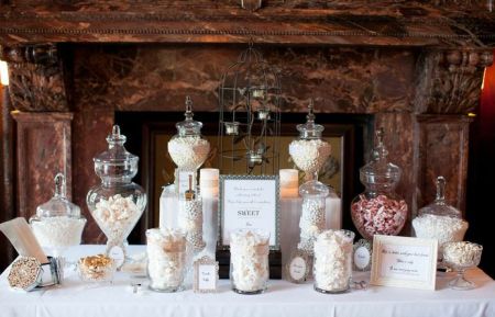 Idea For Champagne Bubble Candy Bar