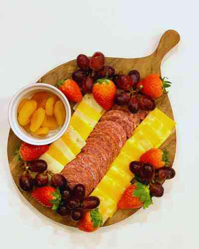 Easy Charcuterie Board Ideas: Create a Beautiful Spread in Minutes A variety of easy charcuterie board ideas with meats, cheeses, and fresh fruits.