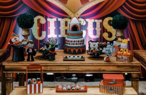 Circus Themed Party Ideas Tablescape