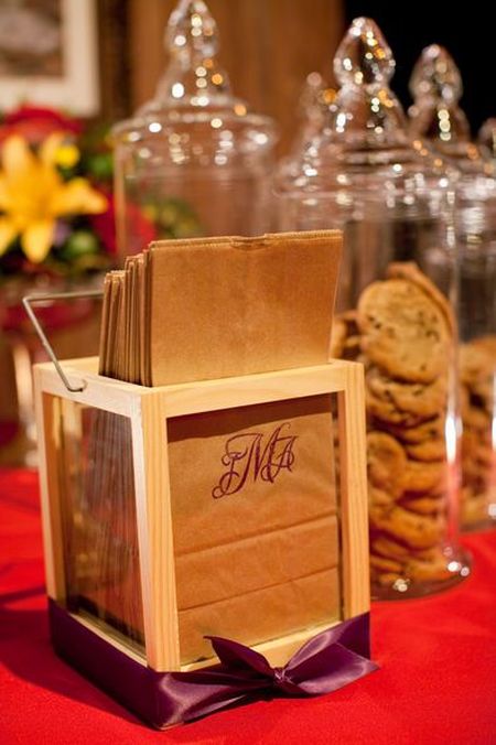 Cookie Bar Wedding Favors Packaging