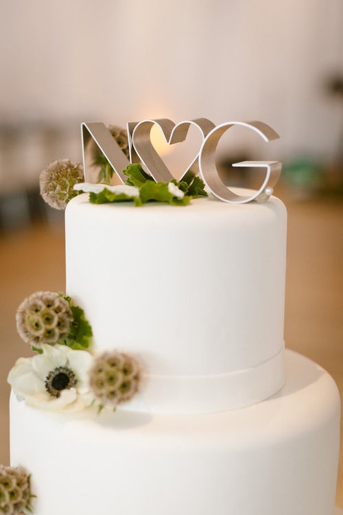 Cookie Cutter Wedding Topper