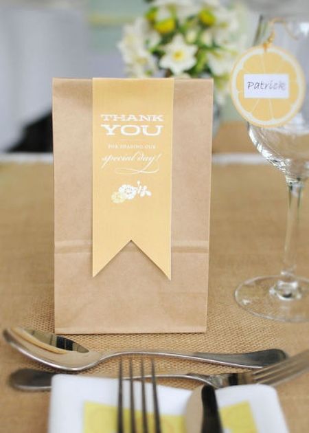 Cookie Cutter Wedding Favor Thank You