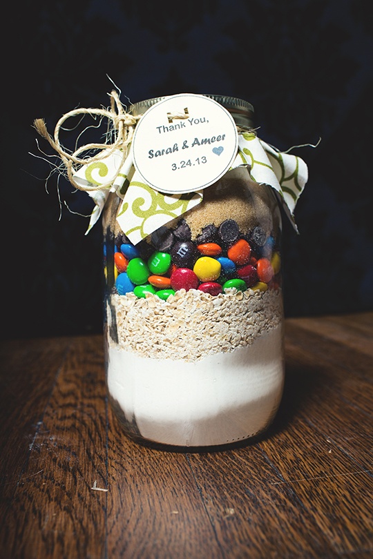 Cookie Jar Mix Wedding Favor Idea