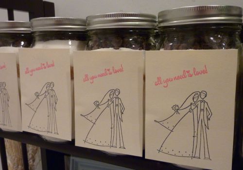 Wedding Favor Cookie Jar Mix