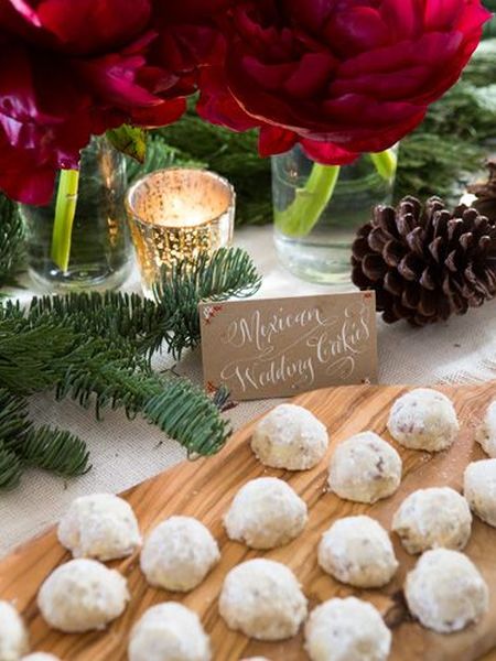 Danish Wedding Cookie Presentation