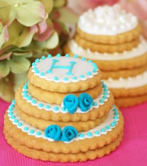 Decorated Wedding Cookies