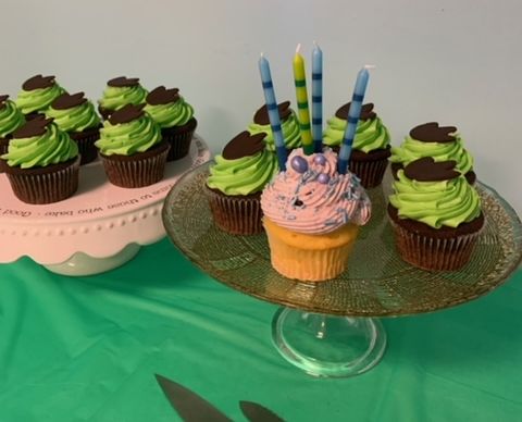 Dinosaur Birthday Party Ideas Cupcakes
