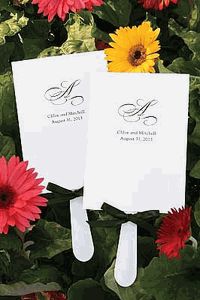 Wedding Favor Fans