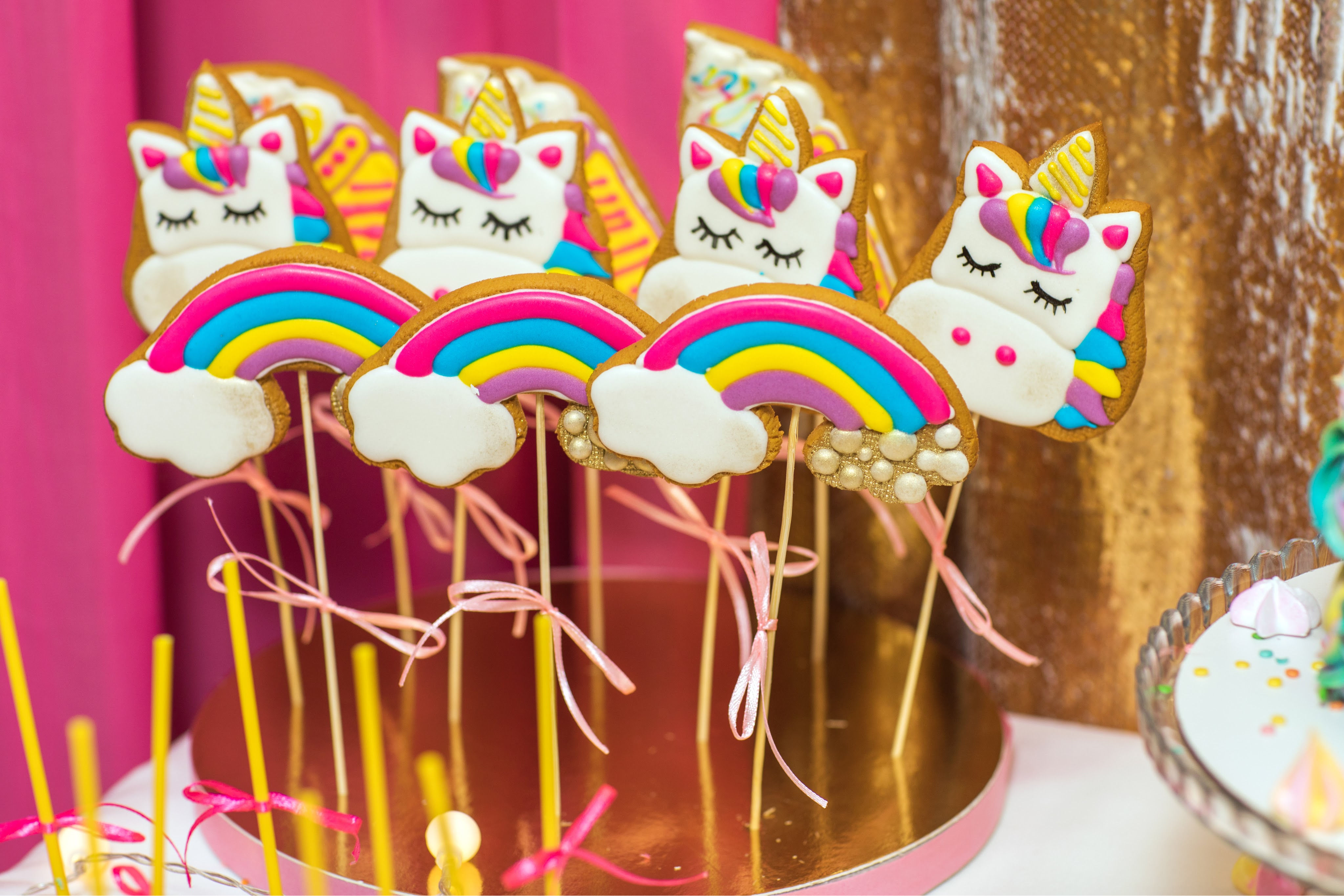 1st birthday cookie favors