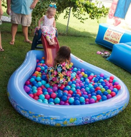 First Boy Birthday Pool Pit Game