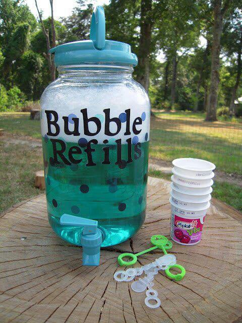 First Boy Birthday Bubble Game