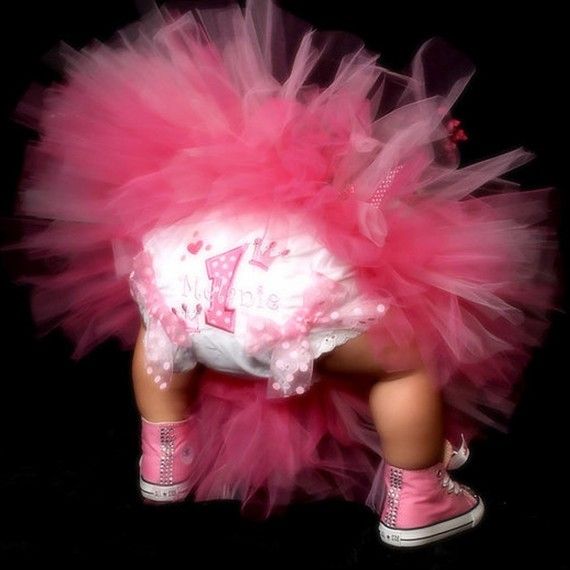 First Girl Birthday Bloomers