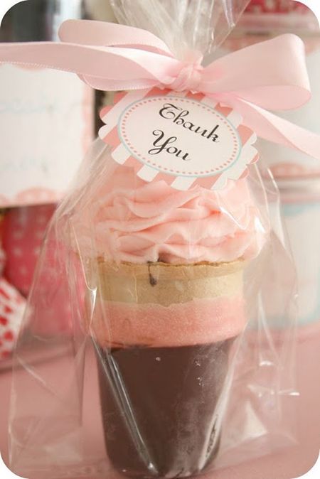 First Girl Birthday Favor Idea