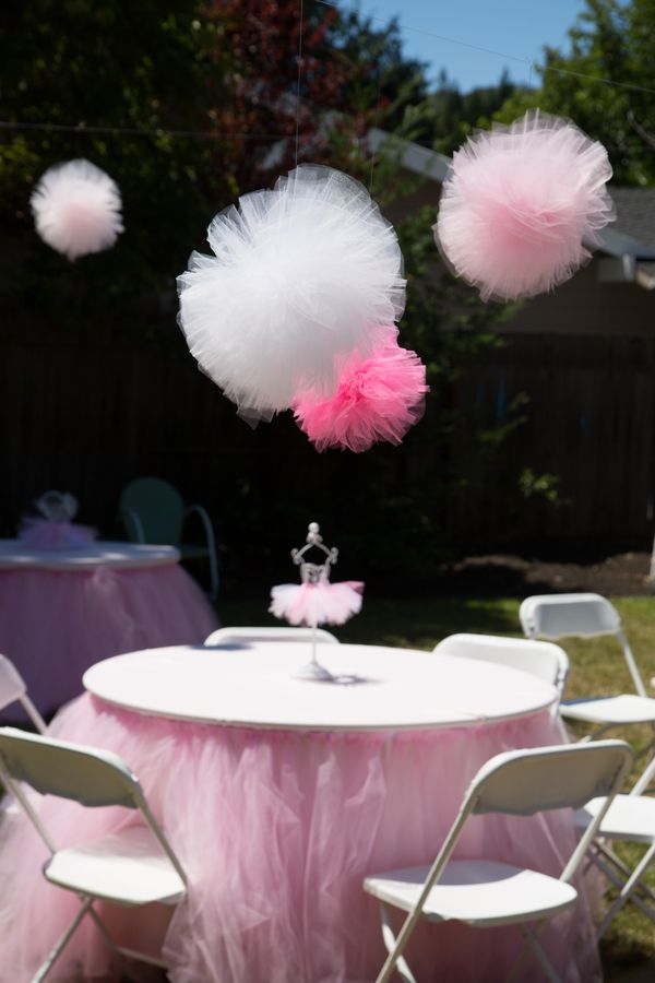 First Girl Birthday Ballerina Theme