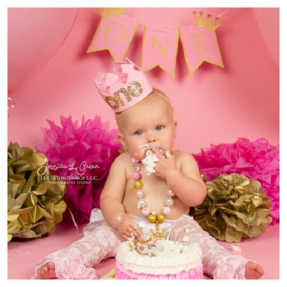 First Girl Birthday Smash Cake