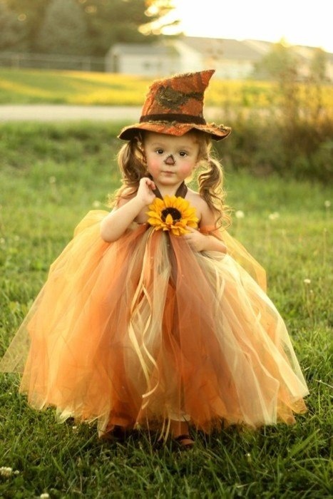Adorable Scarecrow Halloween Costume