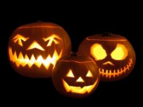 Halloween Jack-o-lantern Famil;y
