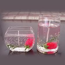 Gel Candle Wedding Favor Thank You