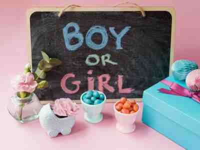 Gender reveal:  Celebrate the reveal of the baby's sex. Gender Reveal - Is it Boy or Girl?